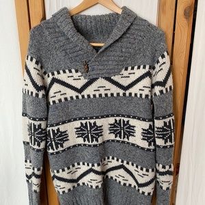 Roots knitted sweater